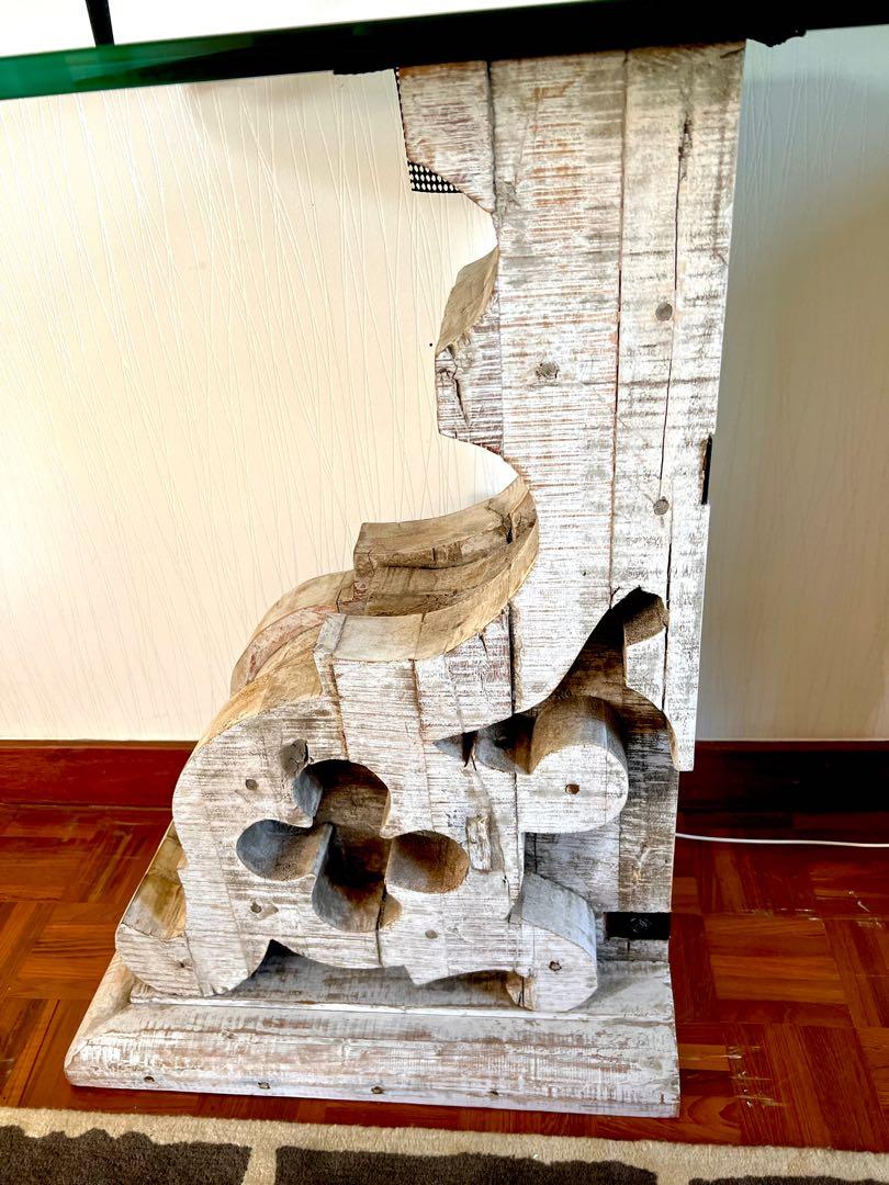 Vintage 90s Restoration Hardware Corbel Desk Crate&Barrel Taylor B CastlerySideboardWest