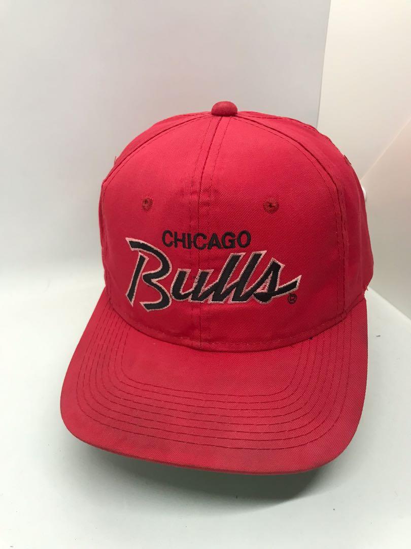 Chicago bulls cheap script hat