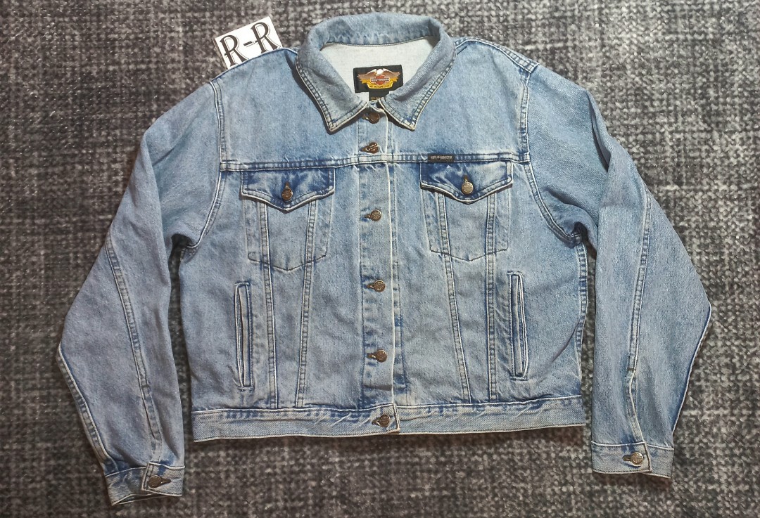 denim jacket harley davidson