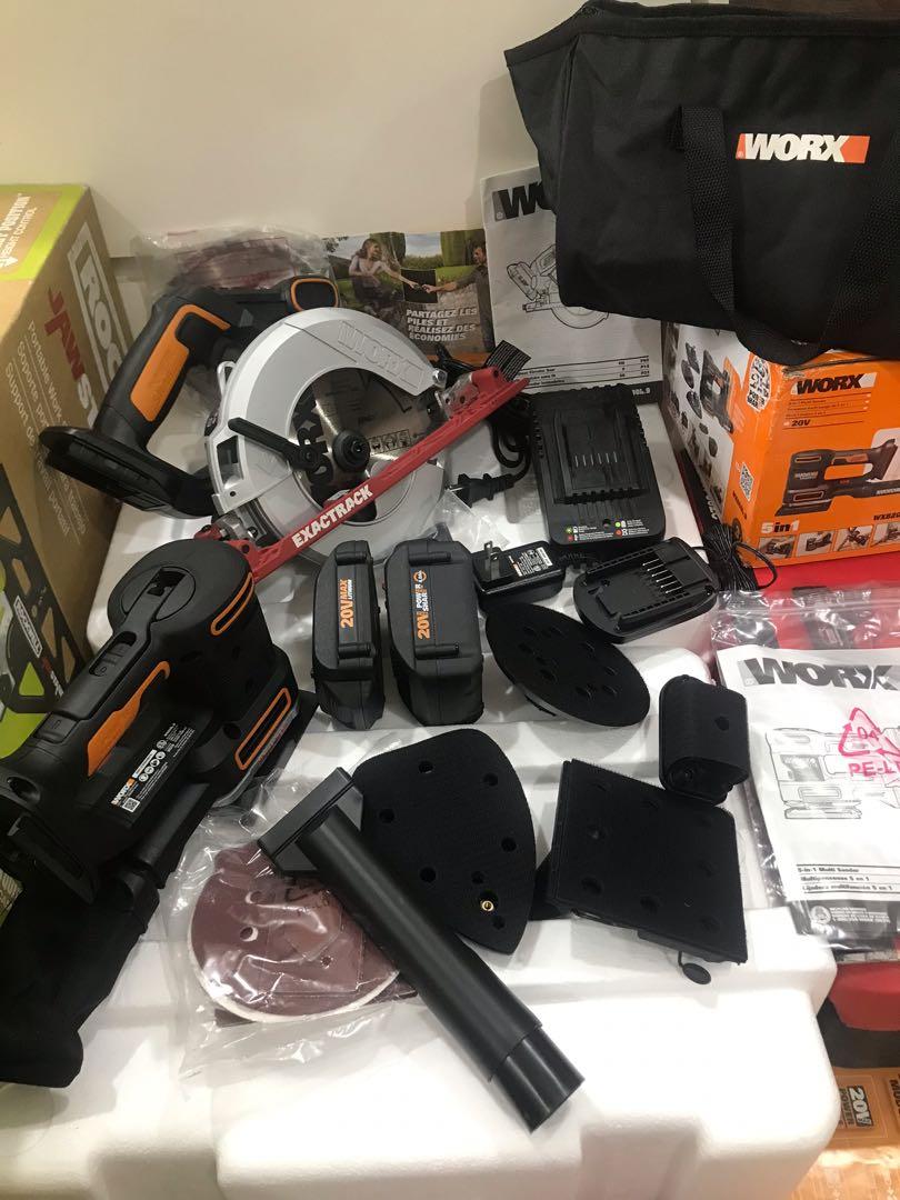 Worx exactrack best sale