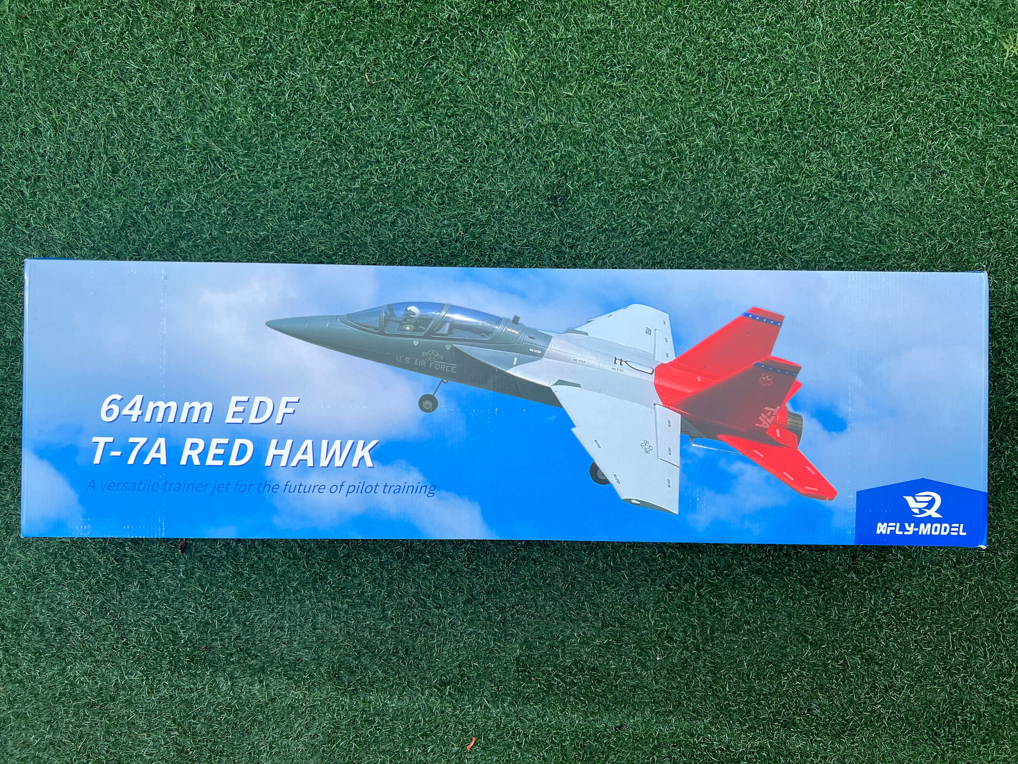 Xfly T7a Red Hawk 64mm Edf Jet Rc Plane Hobbies Toys Toys Games On Carousell