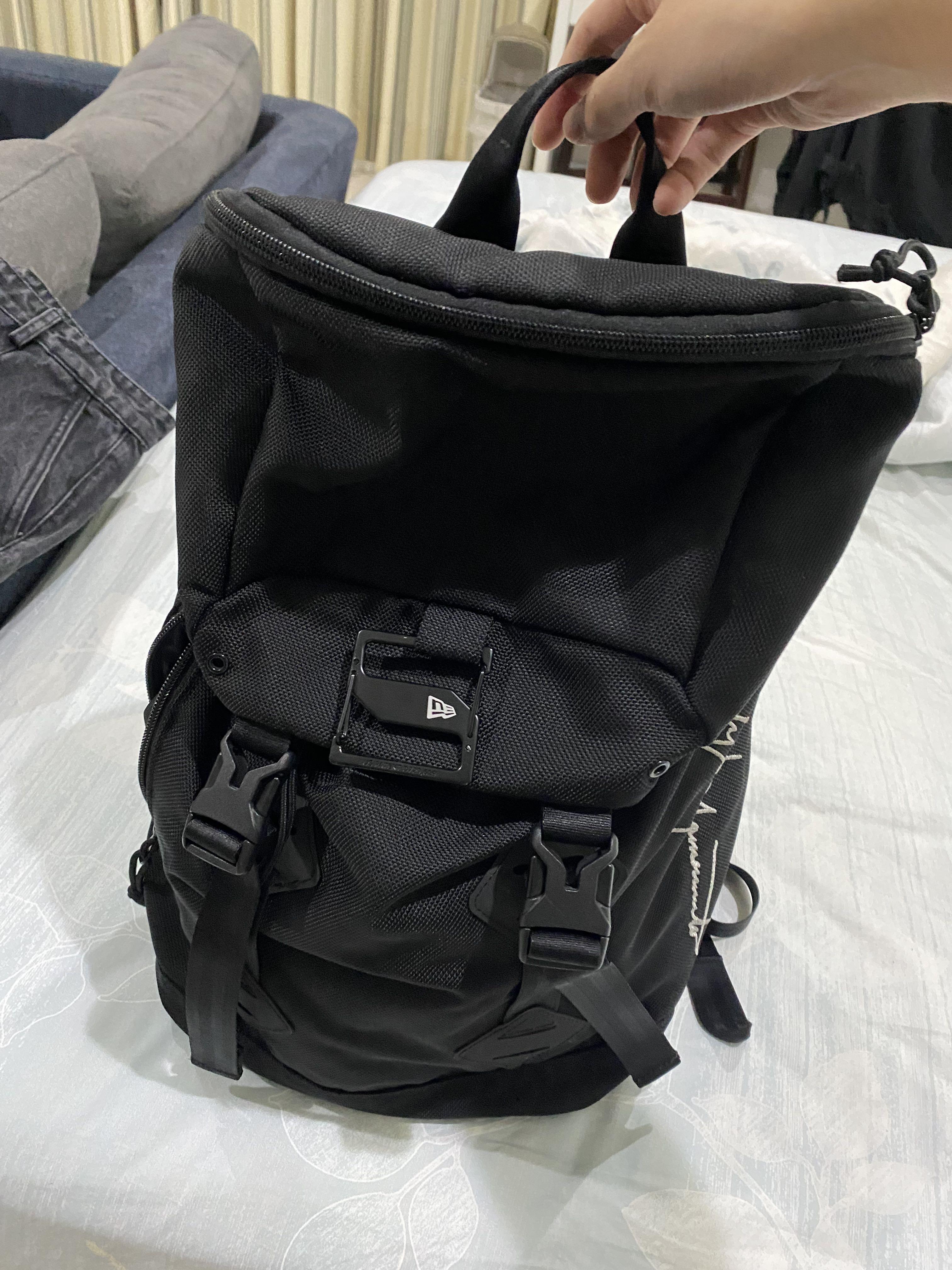 Yohji Yamamoto x NEW ERA : Rucksack Mini BLACK 後背包, 他的時尚