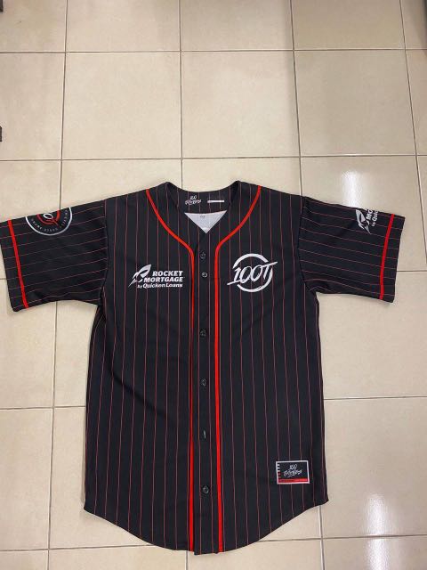 100 thieves baseball discount jersey for sale