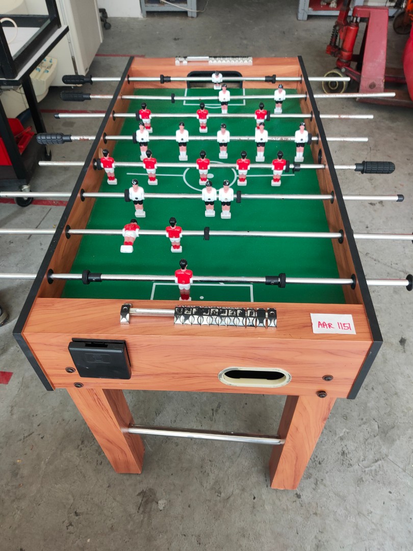 4 Ft Brown Foosball Table for sale 200 each (AAR 1151), Sports Equipment, Other Sports