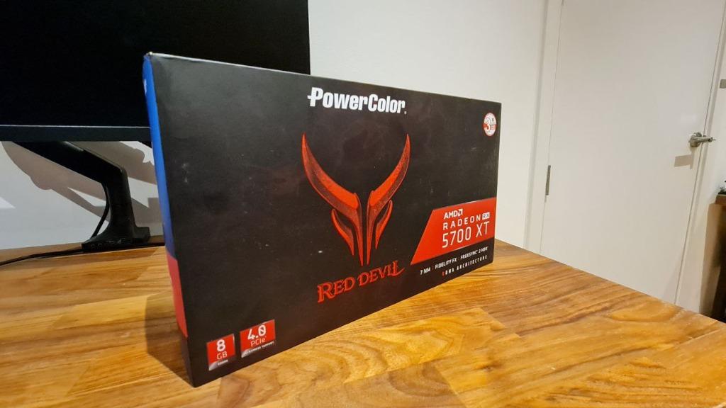 5700XT Powercolor Red Devil Computers Tech Parts Accessories