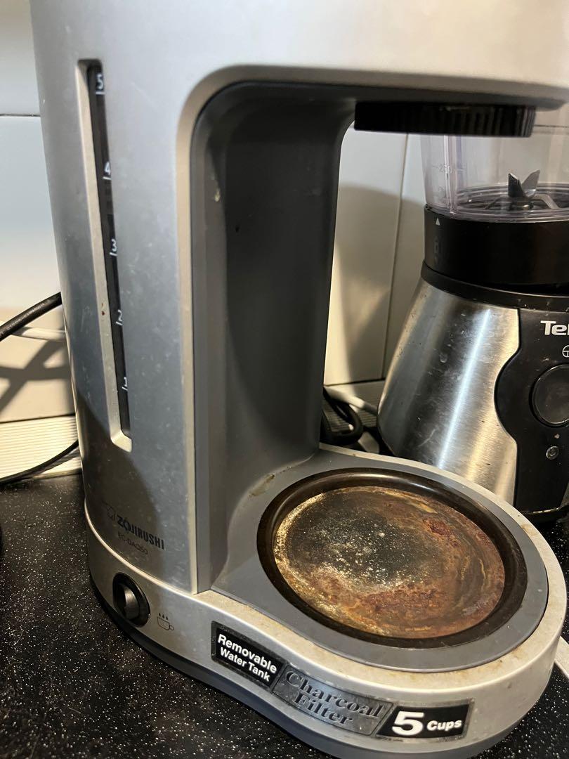 5 cup Drip Coffee machine with hot plate to keep hot TV Home