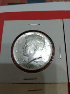 售  1964年甘迺迪銀幣，單枚價，多枚可私談