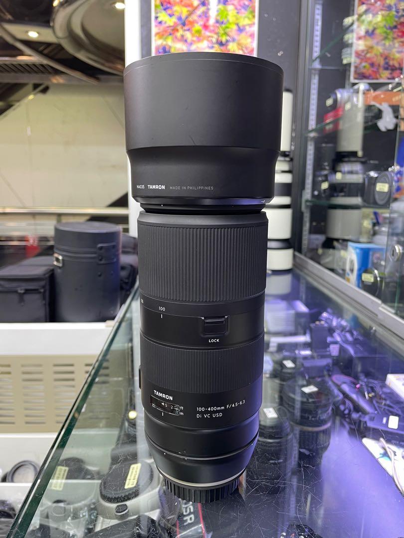 TAMRON 100-400mm F4.5-6.3 DI VC USD 100-400 mm for CANON EF, 攝影