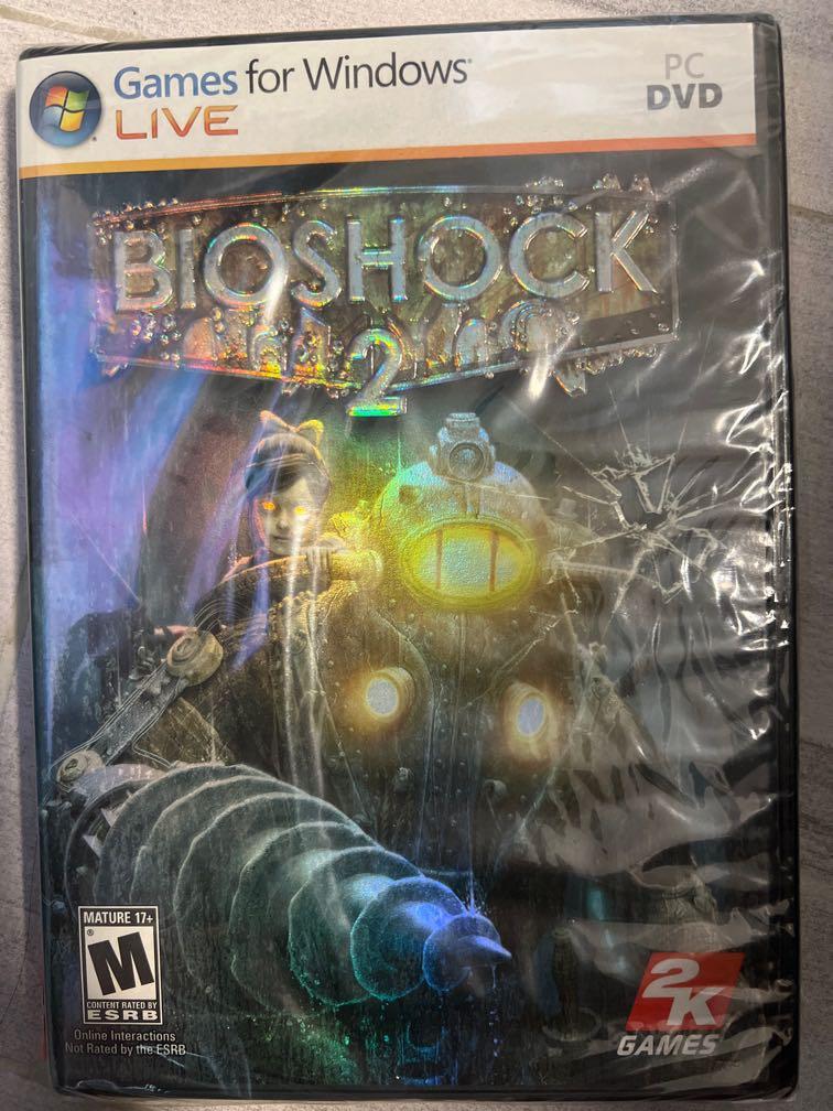 全新Bioshock 2 Games for Windows DVD (膠袋未拆）, 電子遊戲, 電子