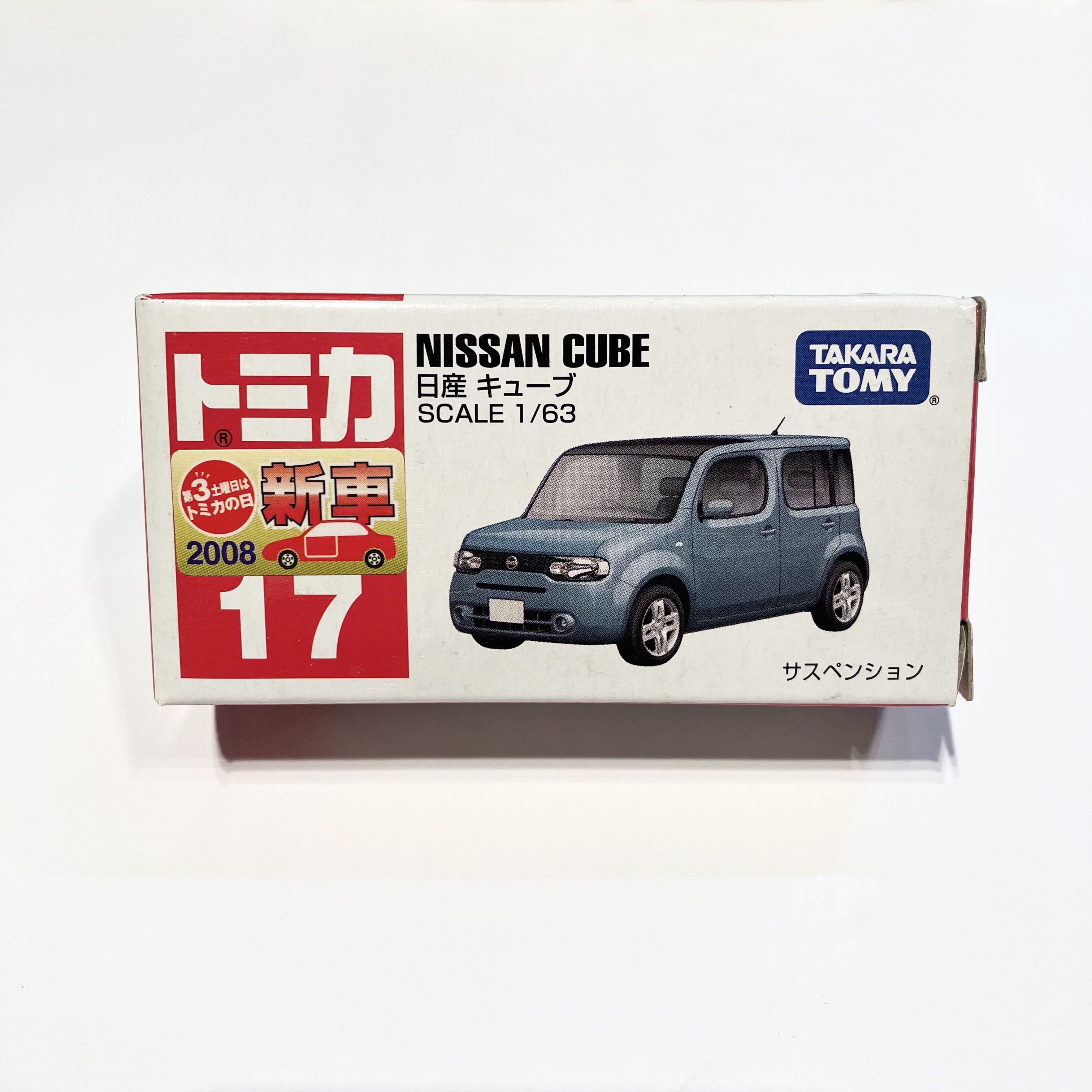 絕版已停產 Tomica No 17 日產nissan Cube 08年新車貼中制 興趣及遊戲 玩具 遊戲類on Carousell