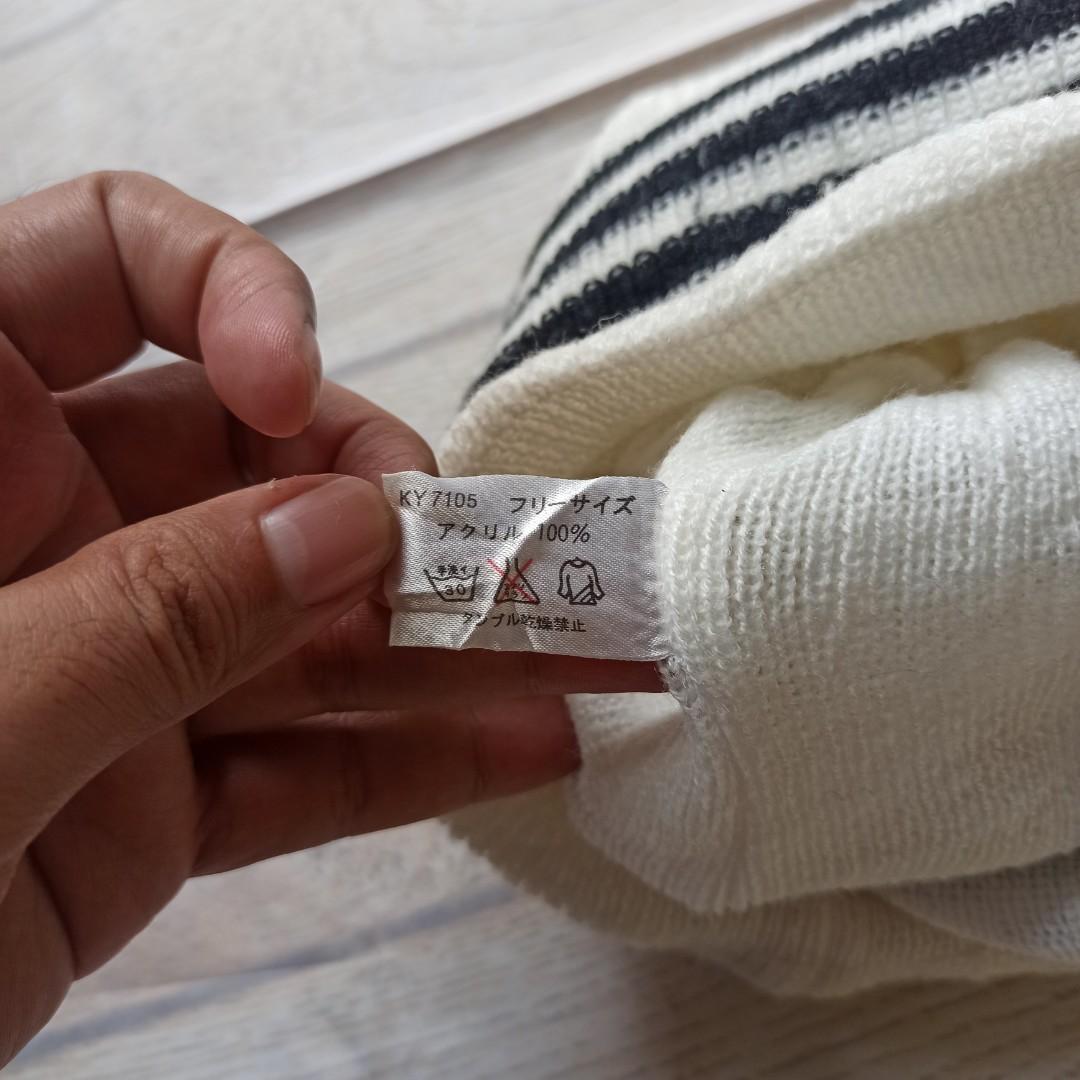 90s adidas DESCENTE beanie Japan製 ニット帽 DA6 adidas Adidas cap hat to ref . il Vintage Descente vintage 80s