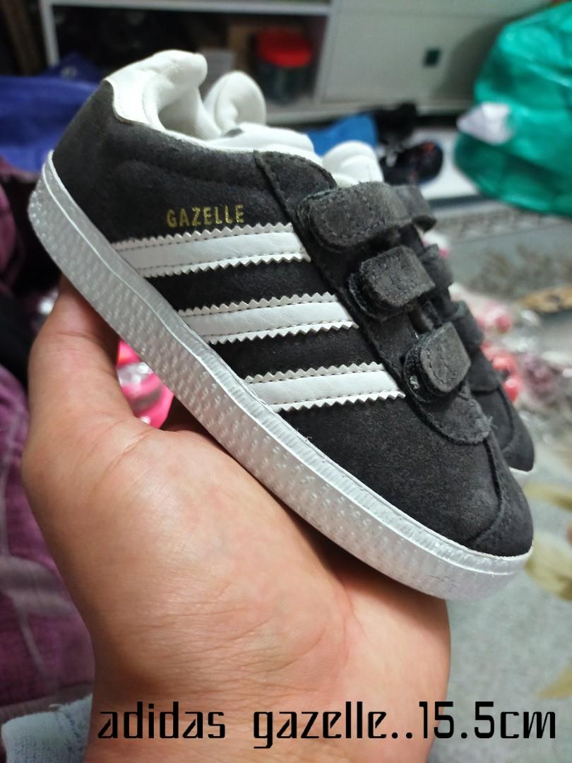 Adidas gazelle black kids online