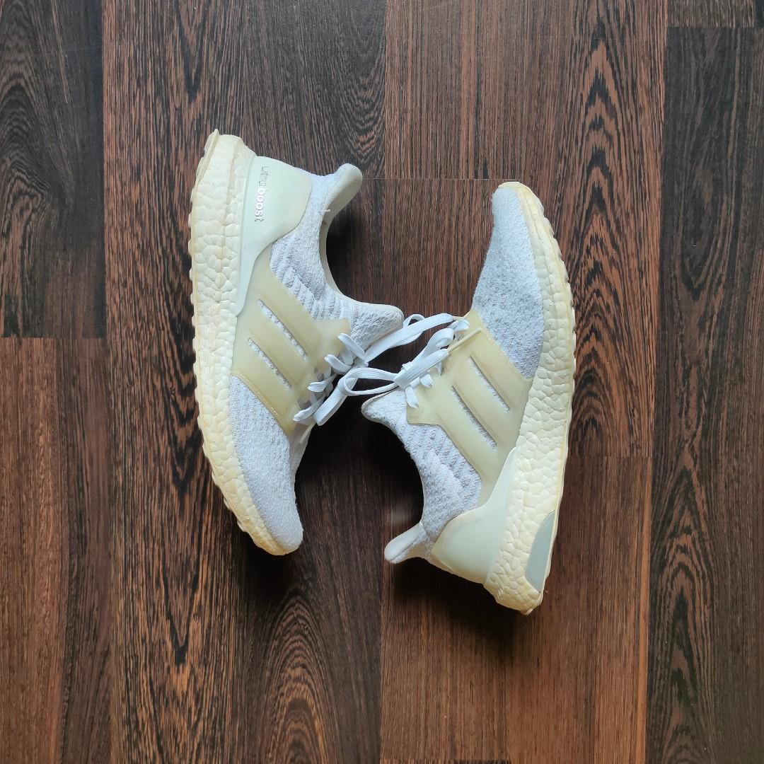 Triple white ultra 2025 boost 3.0 on feet