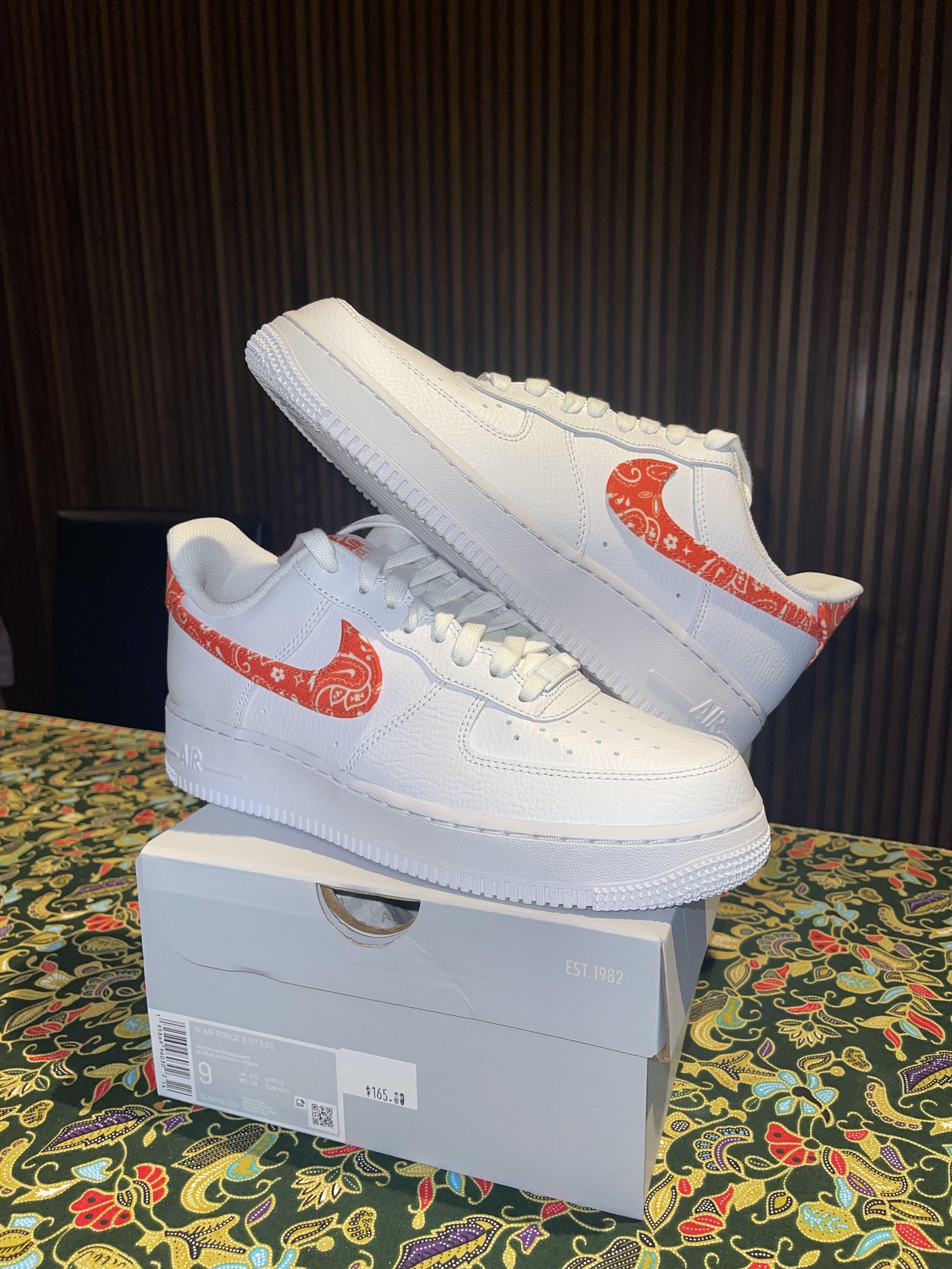 Air Force Low Paisley, Men's Fashion, Footwear, Sneakers on