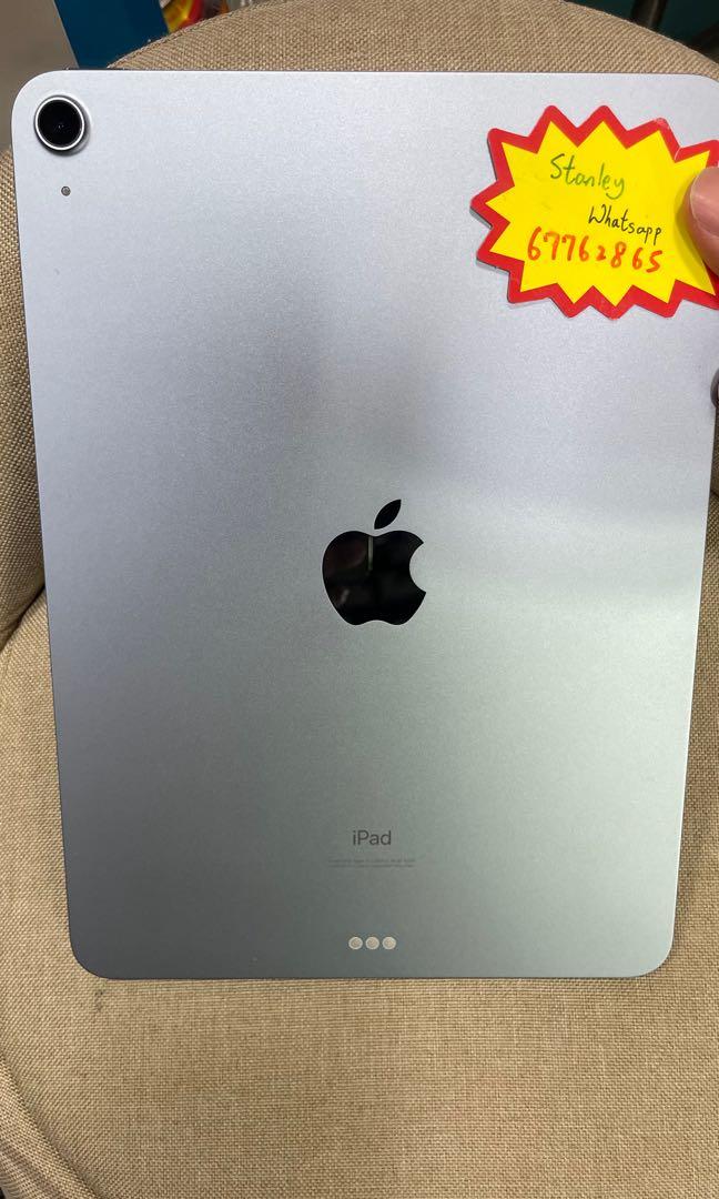 買了Apple Care plus +) ipad Air4 ,256GB藍色，超級新淨，保養知2023