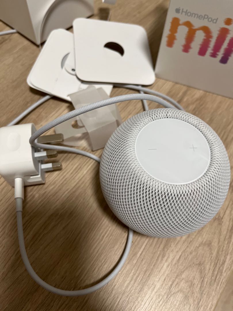 Apple HomePod mini (white), 音響器材, Soundbar、揚聲器、藍牙