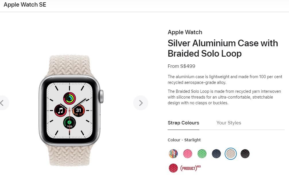 Apple watch silver aluminum case with solo loop new arrivals