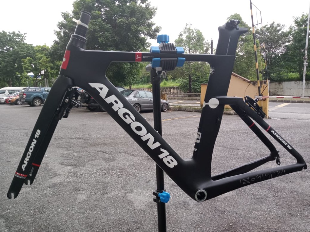 Argon 18 E 117 Tri Frameset New Sports Equipment Bicycles