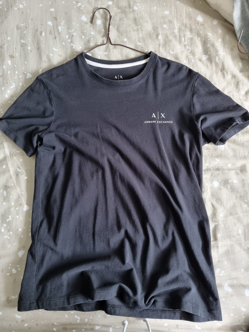 Armani Exchange T-Shirt SizeXS, Men's Fashion, Tops \u0026 Sets, Tshirts \u0026 Polo  Shirts on Carousell