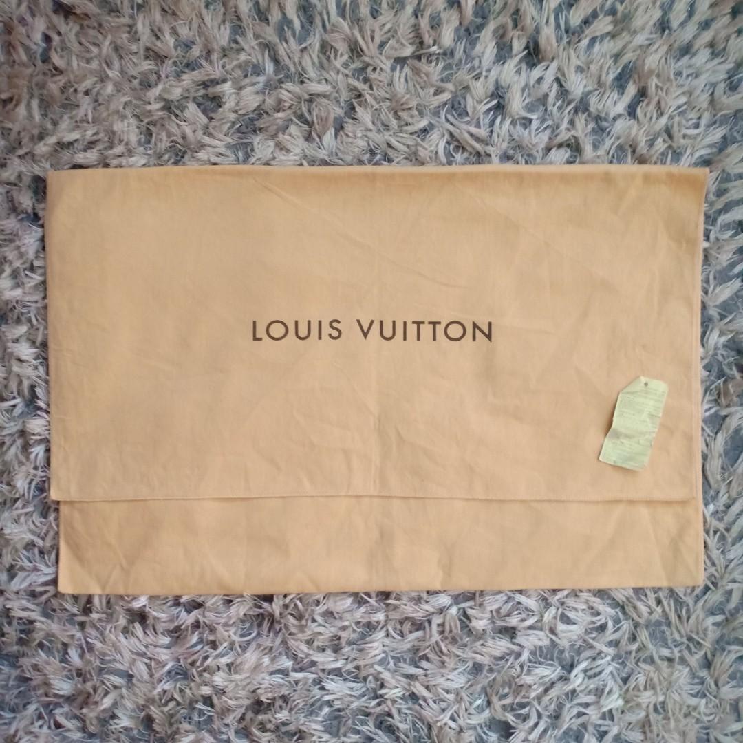 Authentic Louis Vuitton dust bag 14.5x22 inches, Luxury, Bags & Wallets on  Carousell
