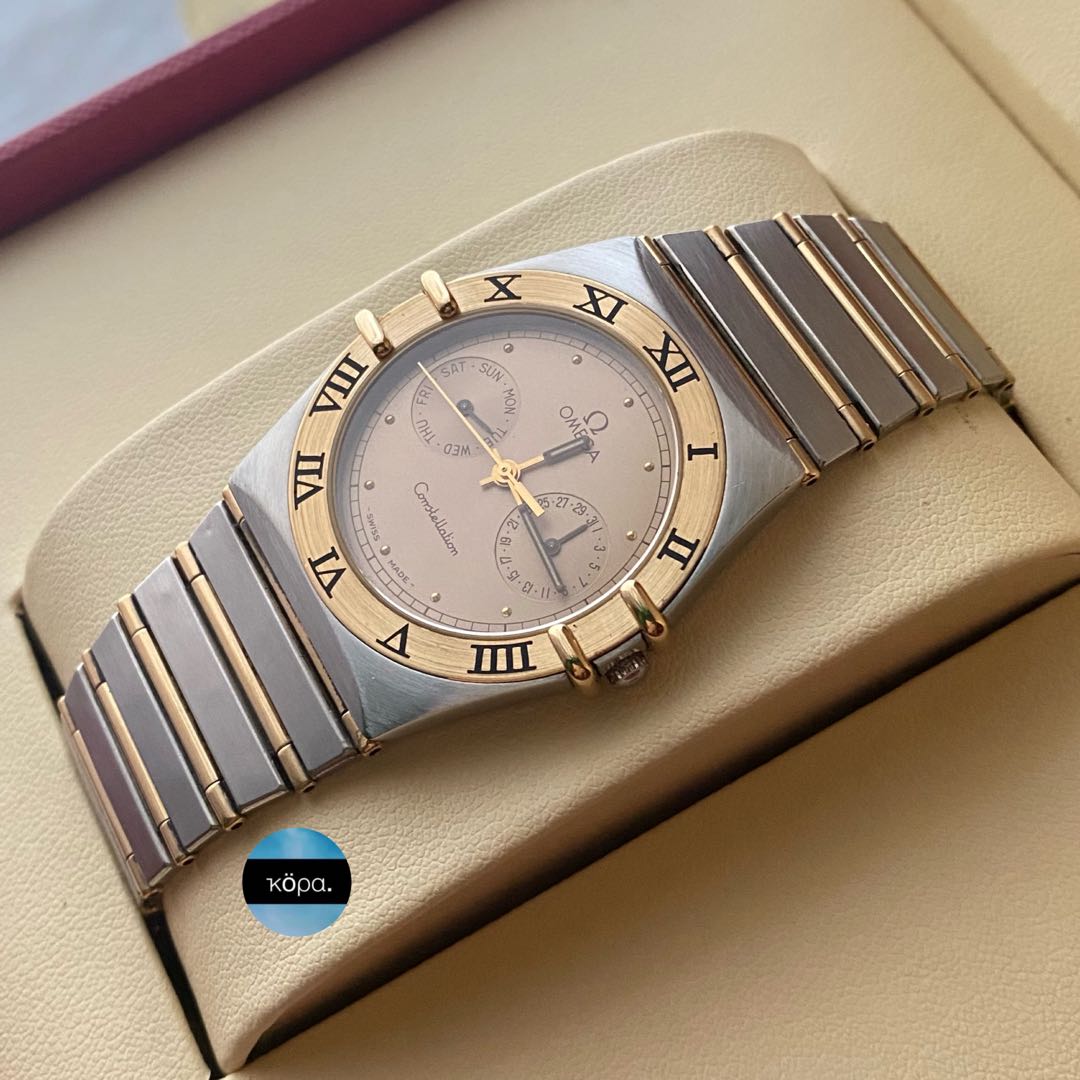Real 18k Gold Full bar Watch (UNISEX 