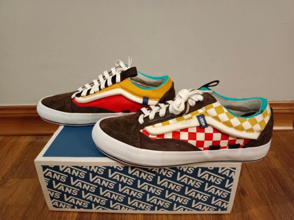 Vans old skool cap lx red hot sale