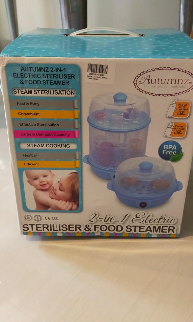 Autumnz sterilizer deals and food steamer