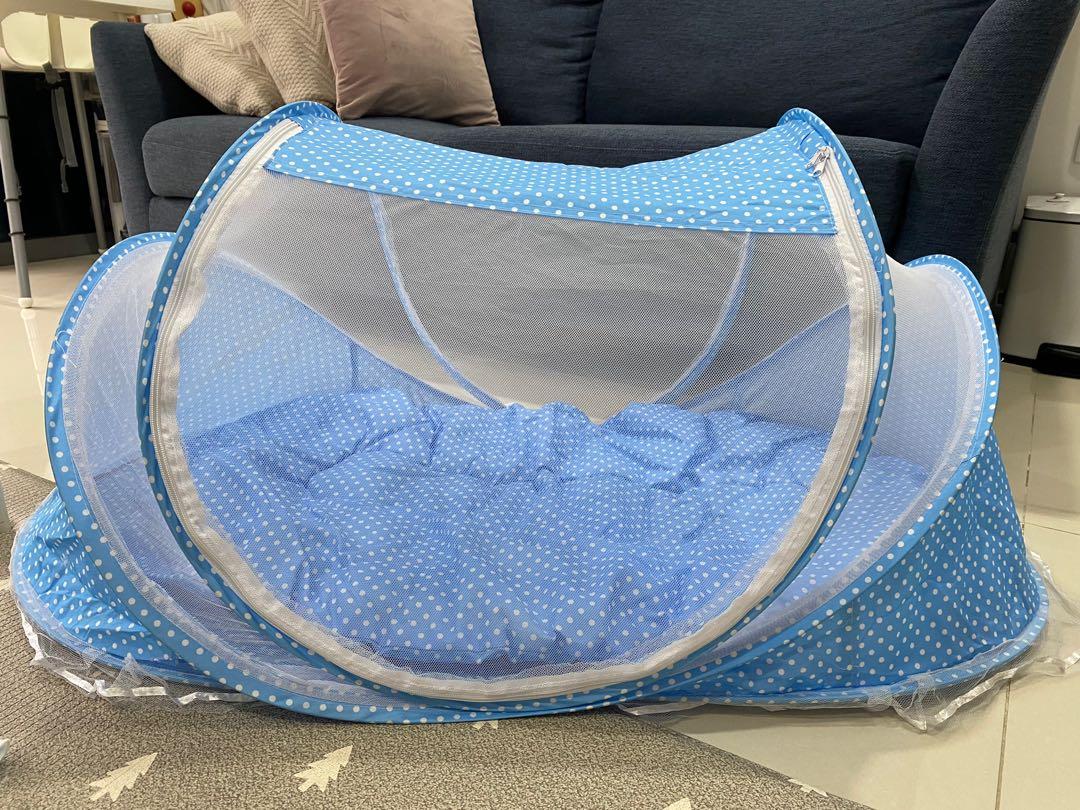 Baby travel portable cot bed lightweight, Babies & Kids, Baby Nursery