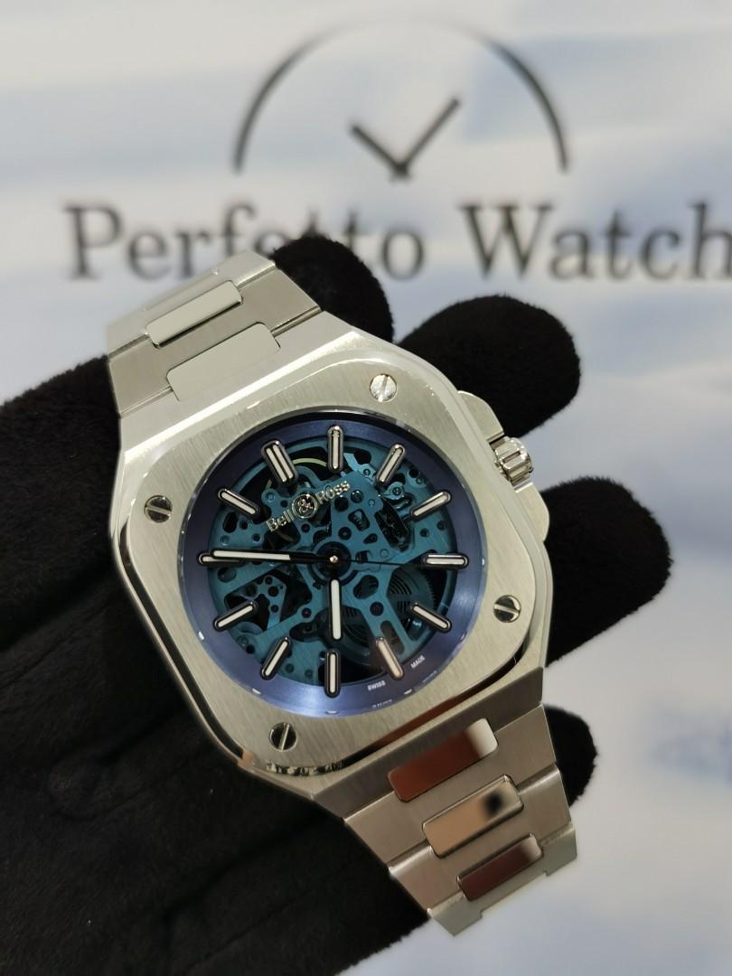 Bell Ross BR05 Skeleton Blue Luxury Watches on Carousell