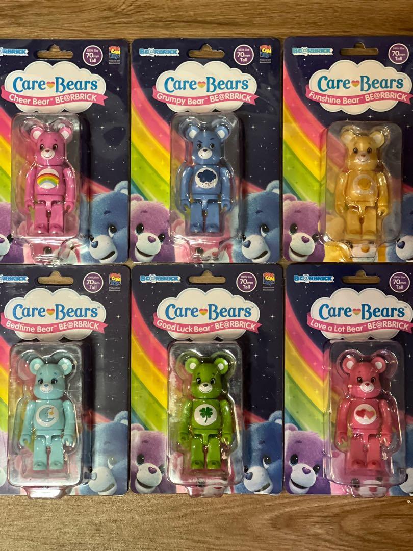 BE@RBRICK Care Bears 100% BEARBRICK Cheer Bear Grumpy Bear 
