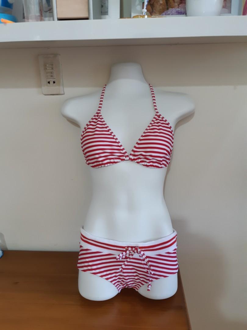 Bikini ikat baju renang seksi set, Fesyen Wanita, Pakaian Wanita