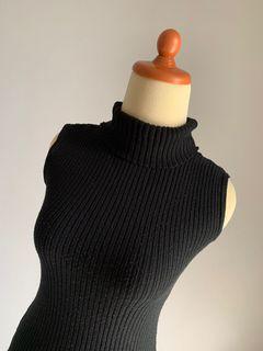 Black Turtleneck Top
