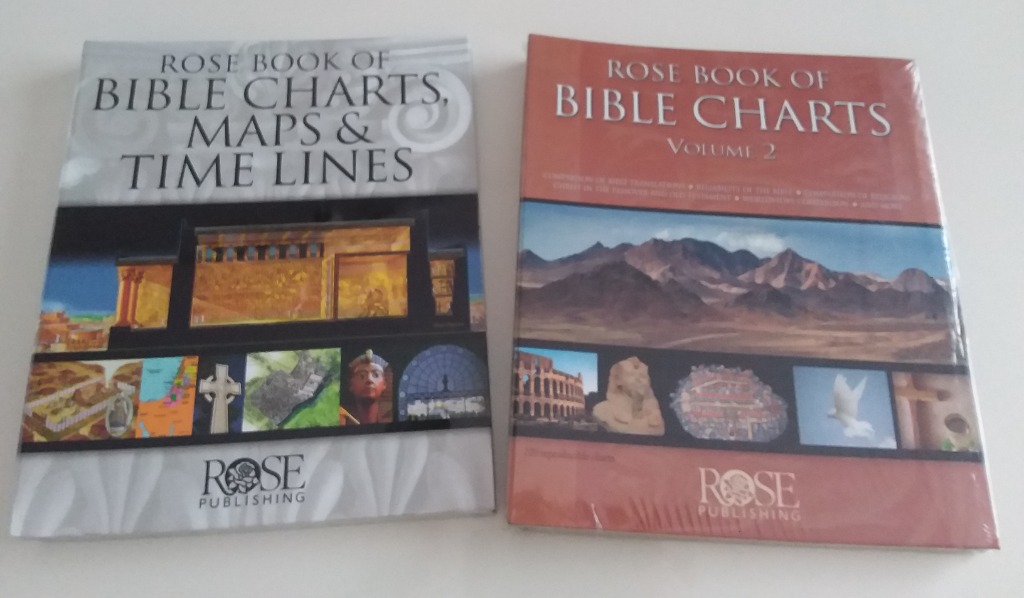 BNIP Rose book of Bible charts maps timelines, Hobbies & Toys, Books