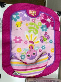 Bright starts tummy time play mat pink