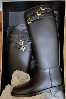 👢🌧 ❄️Burberry Wellington rubber rain snow riding boots wellies (size 36)