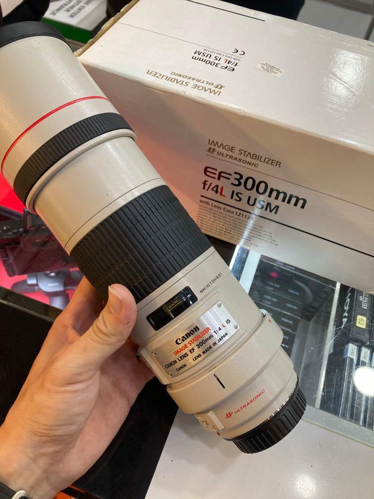 Canon 300mm F4 EF L IS USM LENS, Photography, Lens  Kits on Carousell