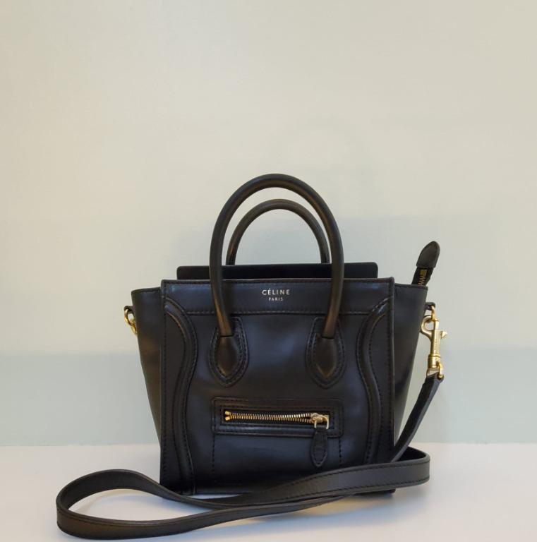 Authentic Celine Black Bag Luxury Bags Wallets on Carousell