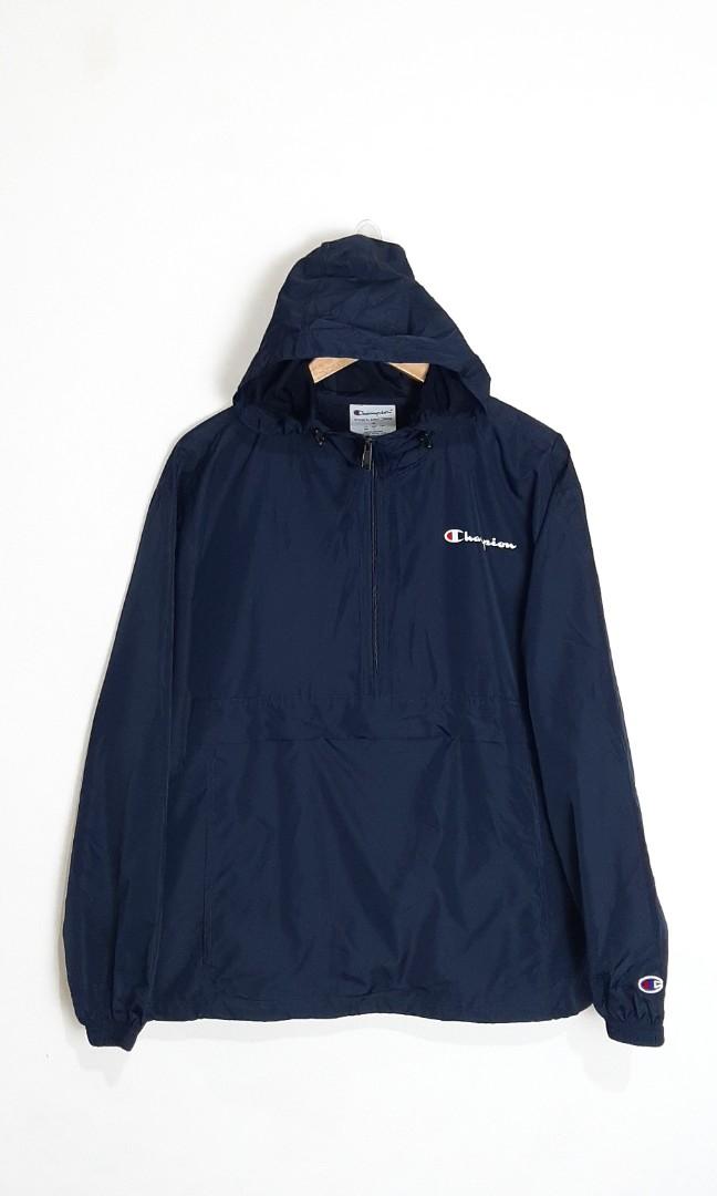 Champion quarter clearance zip windbreaker