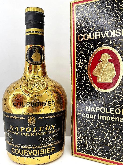 Courvoisier Napoleon Cognac Cour Imperiale 700ml 70年代拿破崙裂紋