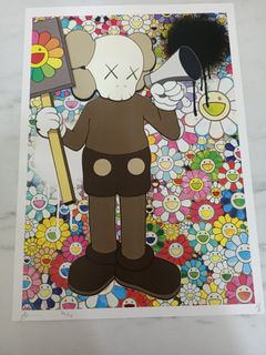 【額装済】Death NYC ART PRINT Ltd Ed ドラえもん 額装】Death NYC グラフィティーアート Ltd Ed オメガ