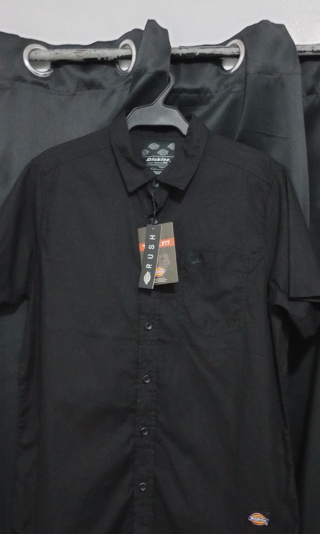 dickies polo black