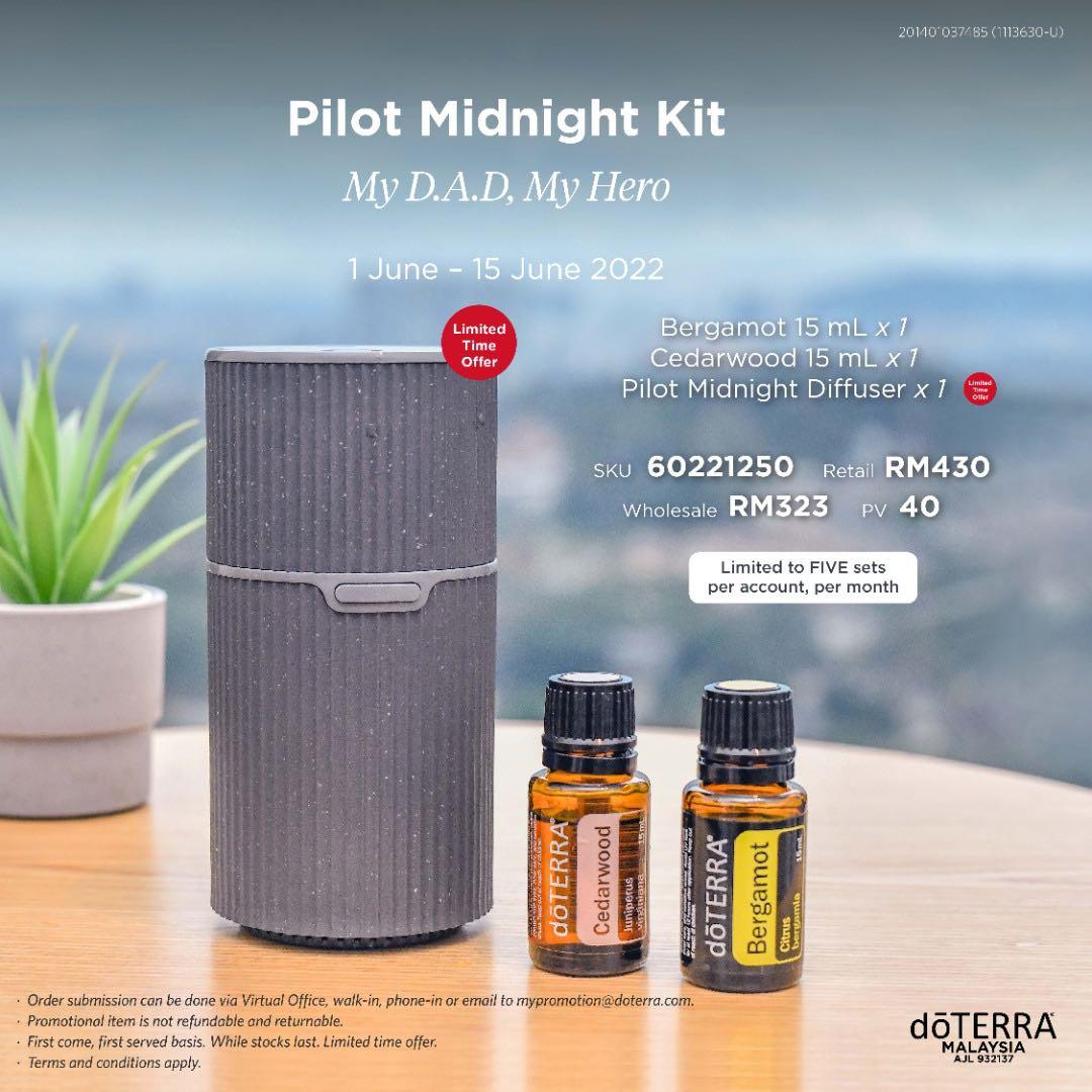Doterra Pilot Portable Diffuser, Beauty & Personal Care, Fragrance &  Deodorants on Carousell