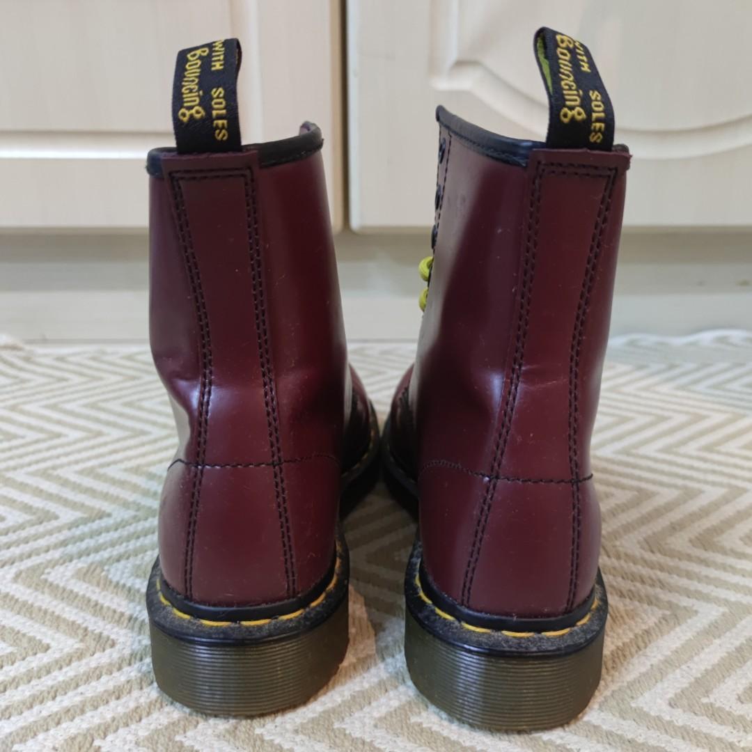 Dr Martens 1460 Cherry Red Rouge UK5