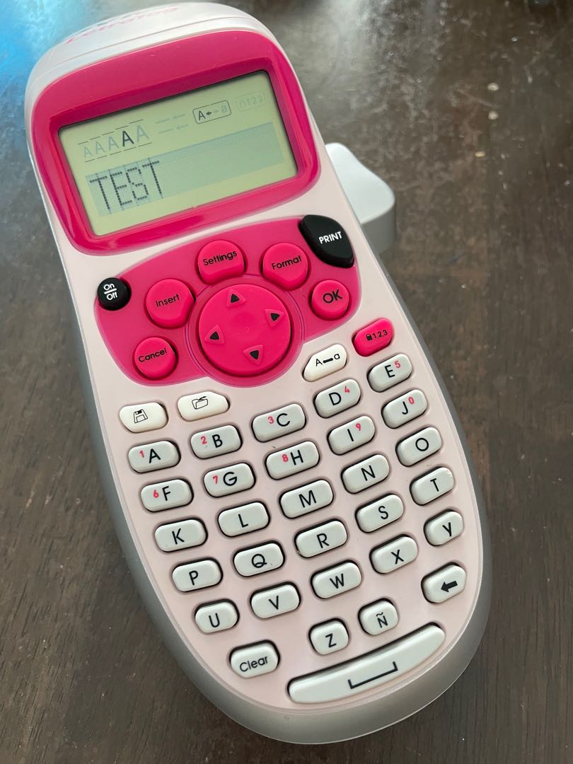 Dymo letratag label organizing handheld machine, Computers ...