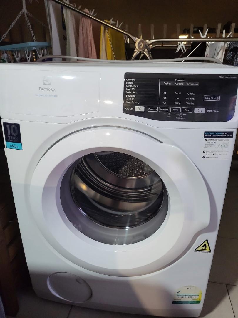 Electrolux EDV705HQWA 7Kg Ultimatecare 500 Dryer, TV & Home Appliances