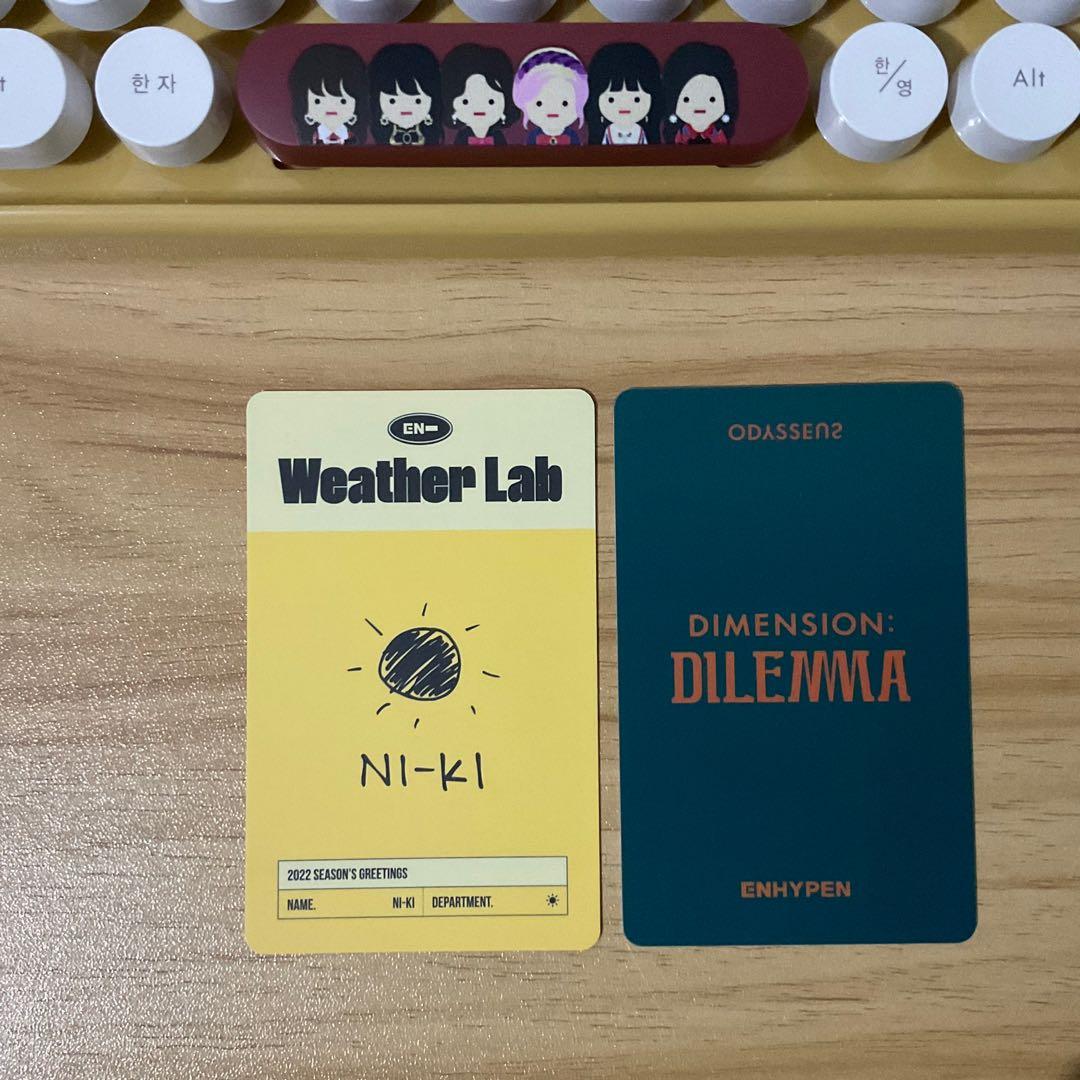 Enhypen Niki Photocards, Hobbies & Toys, Memorabilia & Collectibles, K