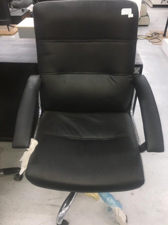 Ergolux Cambridge High Back Padded Office Chair, Furniture & Home