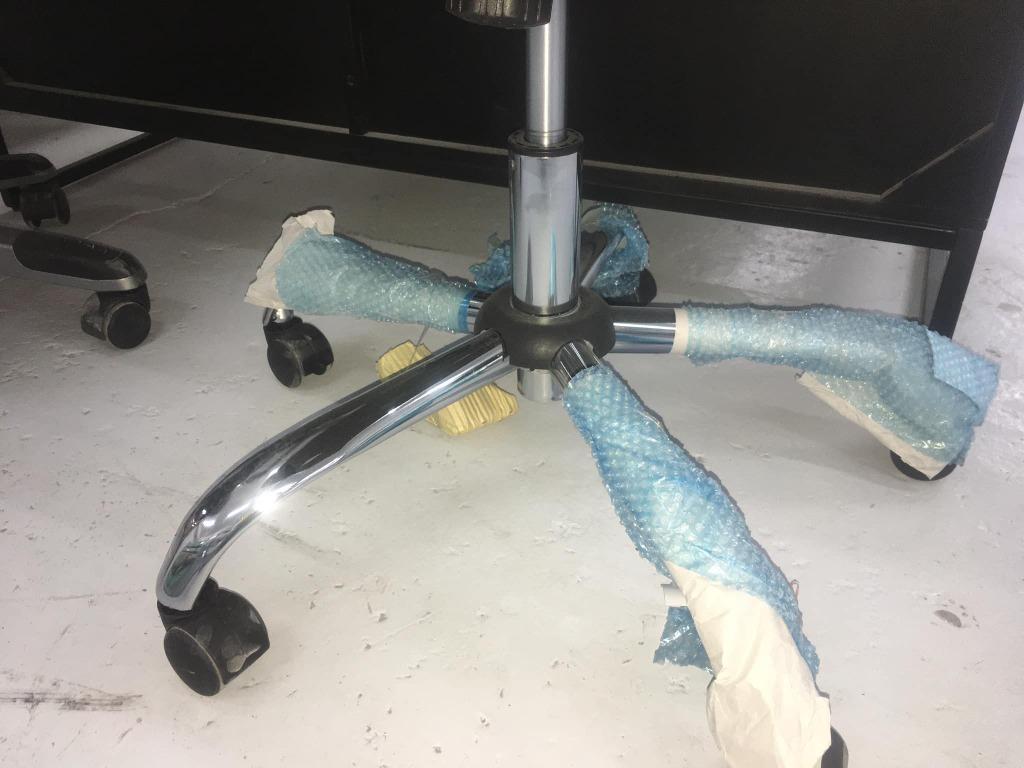 Ergolux Cambridge High Back Padded Office Chair, Furniture & Home