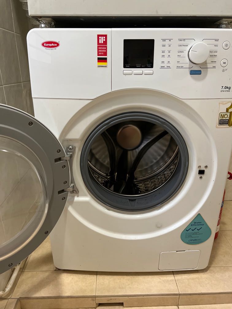 EuropAce 7kg washer (Last item to go!), TV & Home Appliances, Washing