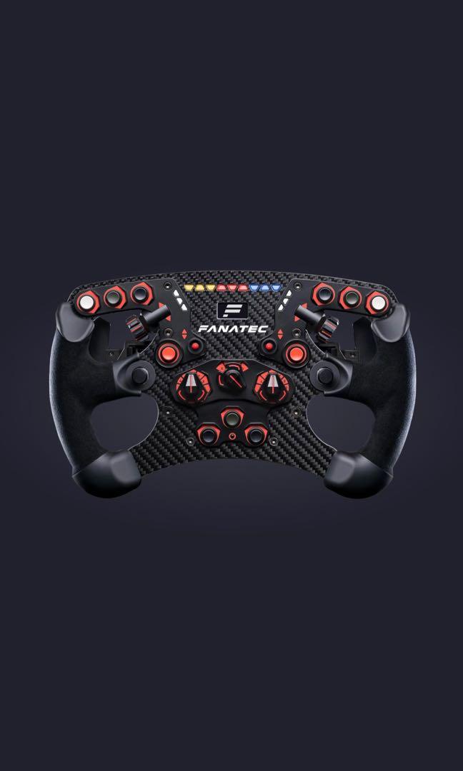 全新現貨*Fanatec ClubSport Steering Wheel Formula v2.5X, 電子遊戲